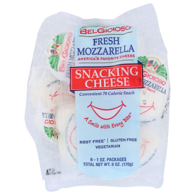 BELGIOIOSO: Fresh Mozzarella Snacking Cheese, 6 oz - #tag1# - #tag2#
