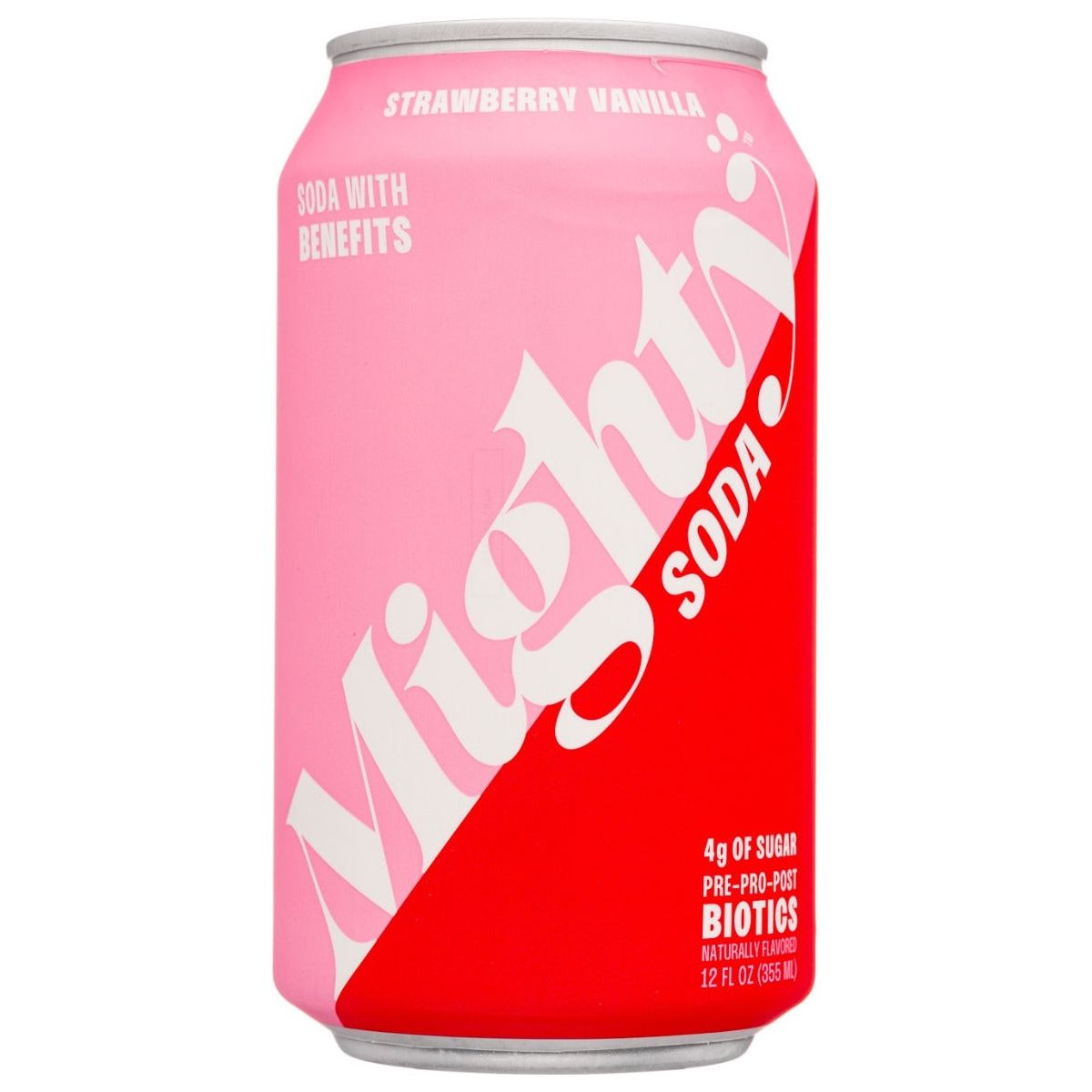 BELIV COMPANY: Mighty Soda Strawberry Vanilla, 12 fo - #tag1# - #tag2#