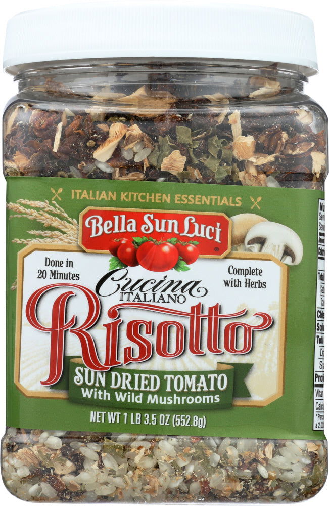 BELLA SUN LUCI: Risotto Sun Dried Tomato Wild Mushroom, 23 oz - #tag1# - #tag2#