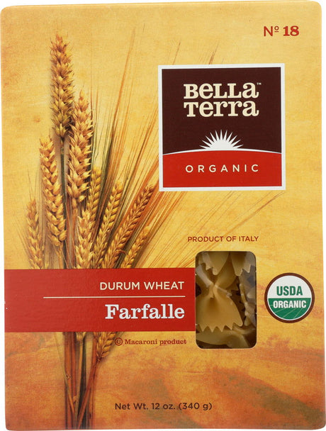 BELLA TERRA: Organic Farfalle Macaroni, 12 oz - #tag1# - #tag2#