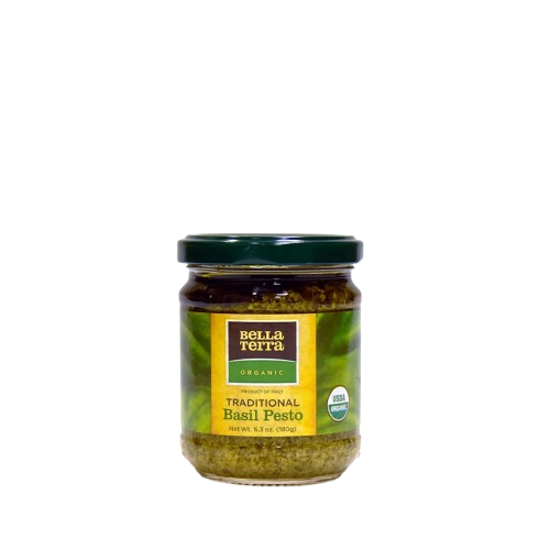 BELLA TERRA: Pesto Organic Garlic and Basil, 6.3 oz - #tag1# - #tag2#