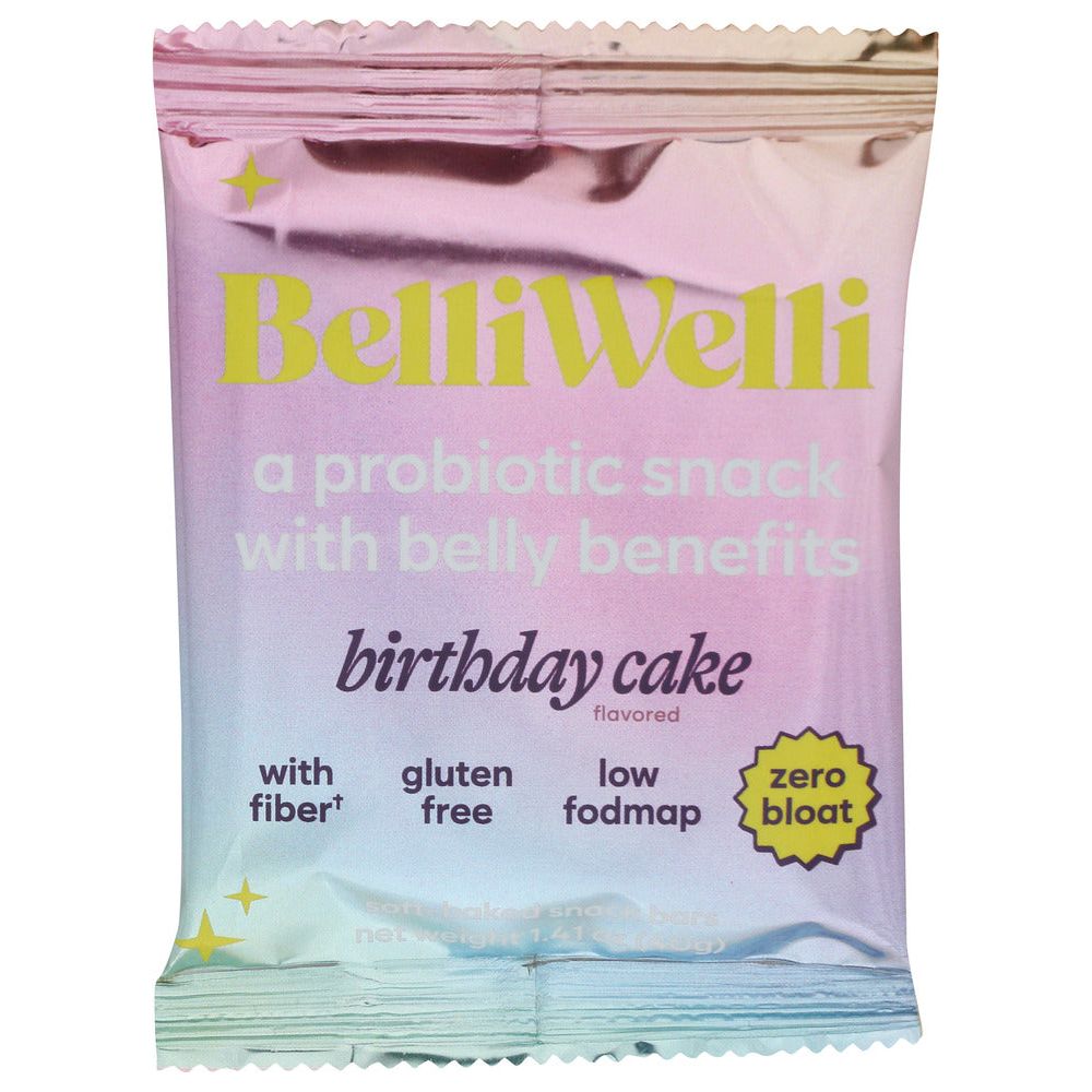 BELLIWELLI: Snackbar Birthday Cake, 1.41 OZ - #tag1# - #tag2#