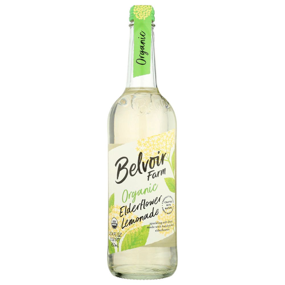 BELVOIR: Organic Elderflower Lemonade Soft Drink, 25.4 fo - #tag1# - #tag2#