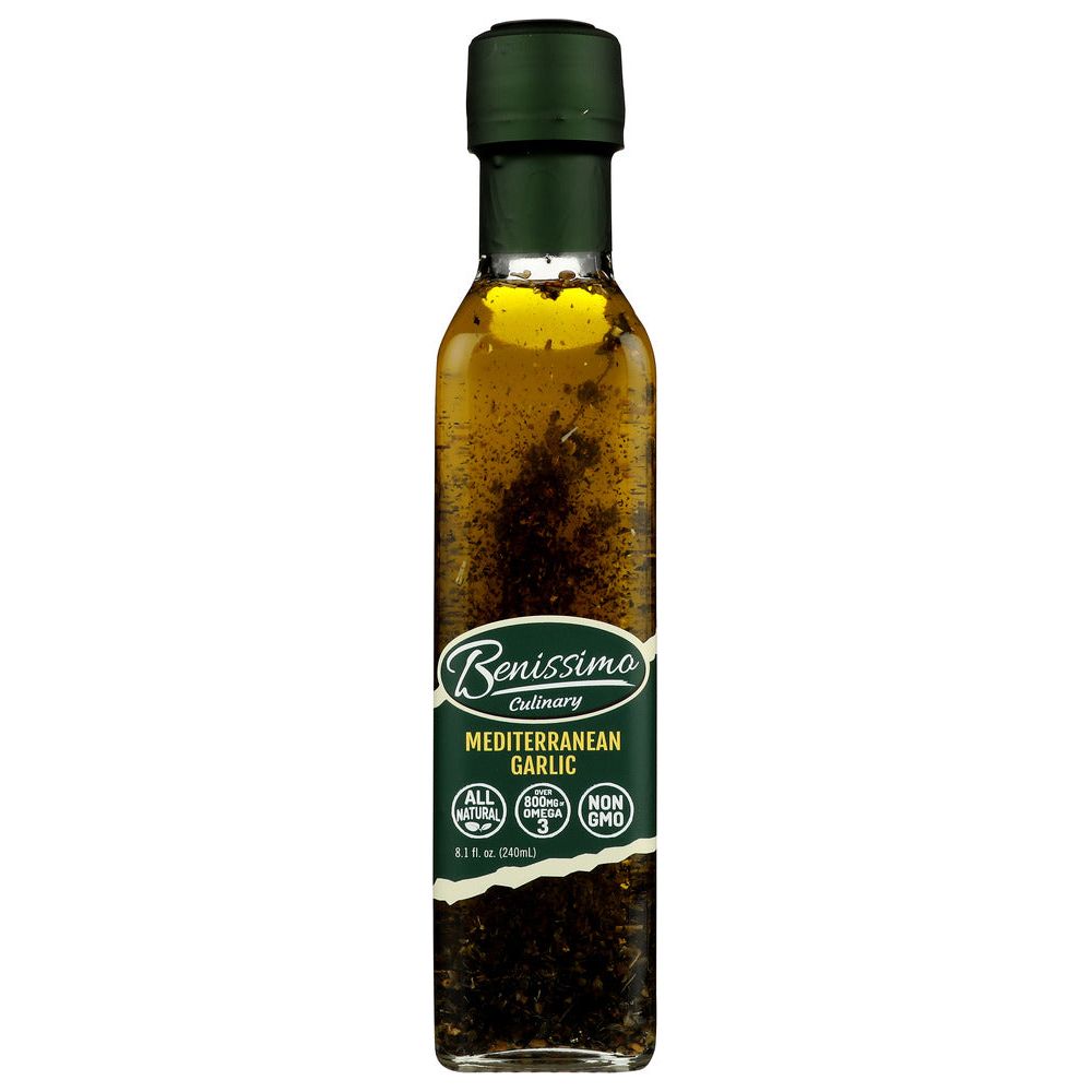 BENISSIMO: Mediterranean Garlic Oil, 8.1 oz - #tag1# - #tag2#