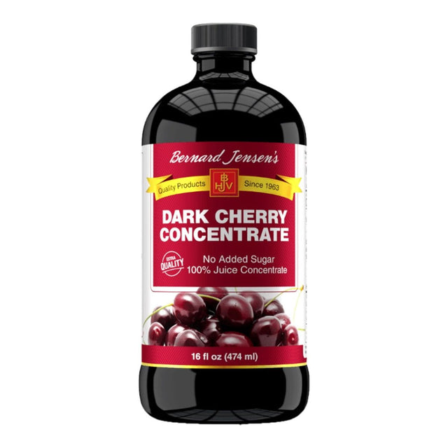 BERNARD JENSENS: Dark Cherry Juice Concentrate, 16 oz - #tag1# - #tag2#