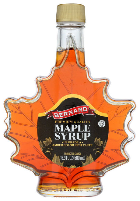 BERNARD: Premium Quality Maple Syrup, 16.9 fo - #tag1# - #tag2#