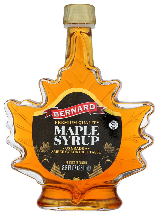 BERNARD: Premium Quality Maple Syrup, 8.5 fo - #tag1# - #tag2#