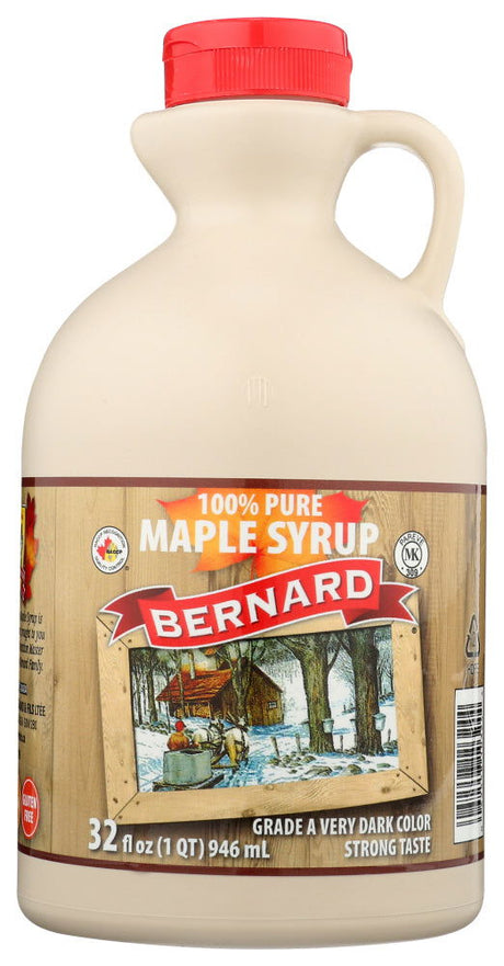 BERNARD: Very Dark Pure Maple Syrup, 32 fo - #tag1# - #tag2#