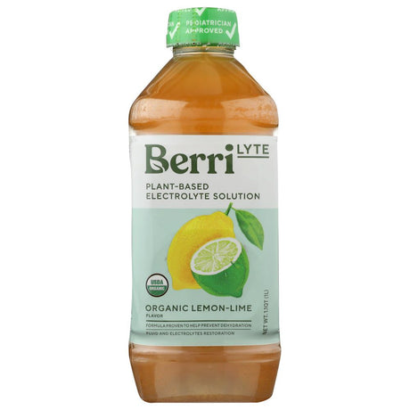 BERRI LYTE: Organic Lemon Lime, 1 lt - #tag1# - #tag2#