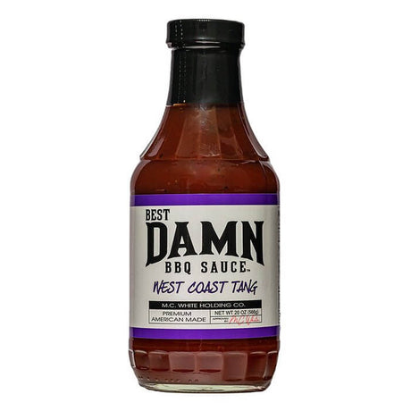 BEST DAMN BBQ SAUCE: West Coast Tang BBQ Sauce, 20 oz - #tag1# - #tag2#