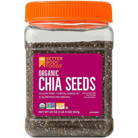 BETTERBODY: Chia Seed Black, 1.25 lb - #tag1# - #tag2#