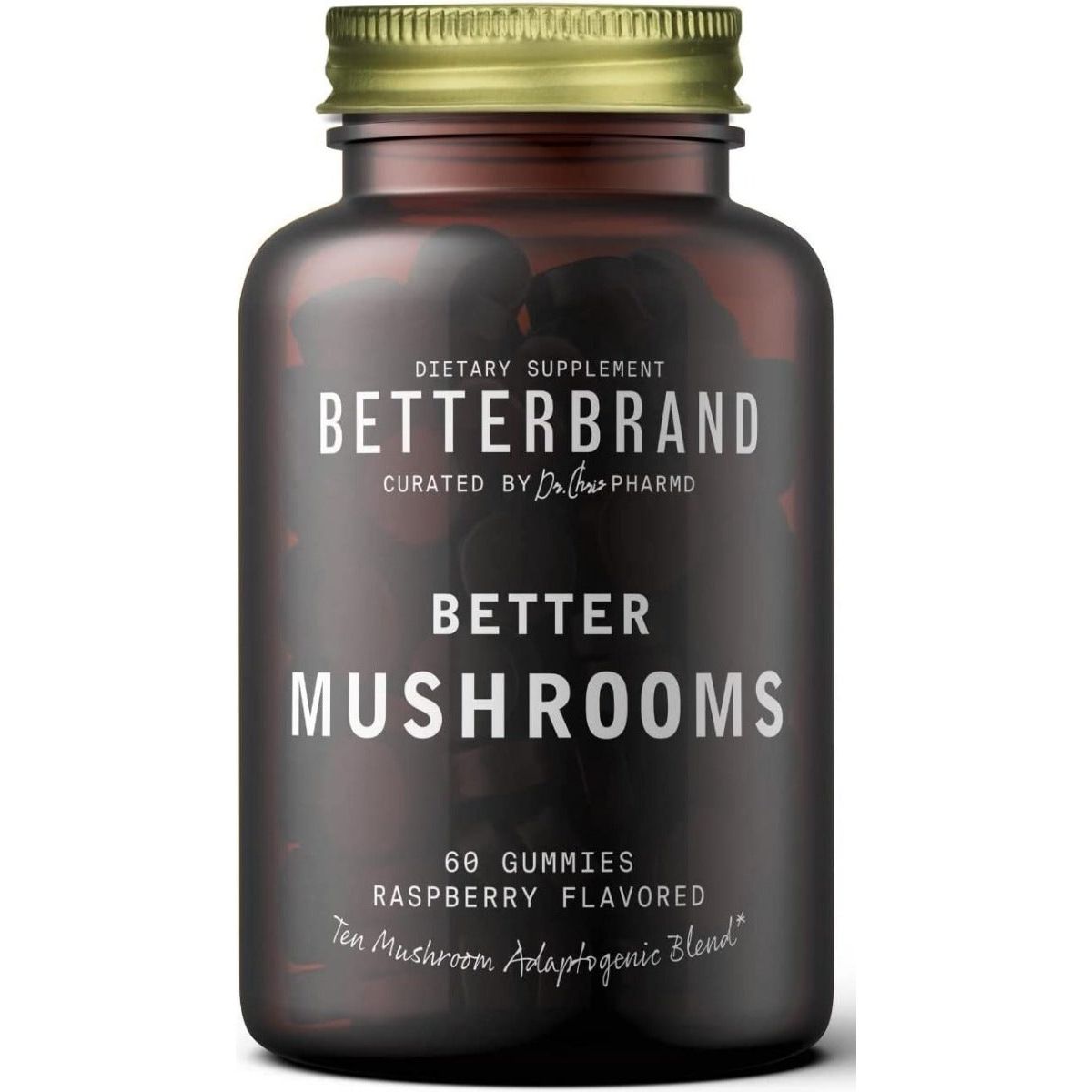 BETTERBRAND: Better Mushrooms Gummies, 60 pc - #tag1# - #tag2#