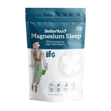 BETTERYOU: Magnesium Sleep Kids Bath Flakes, 1.6 lb - #tag1# - #tag2#