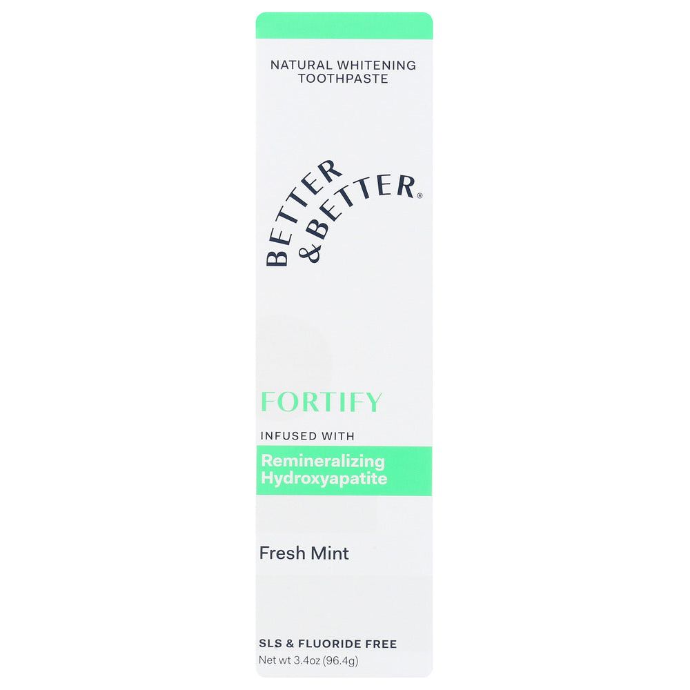 BETTER AND BETTER: Toothpaste Fortify Sngle, 3.4 oz - #tag1# - #tag2#