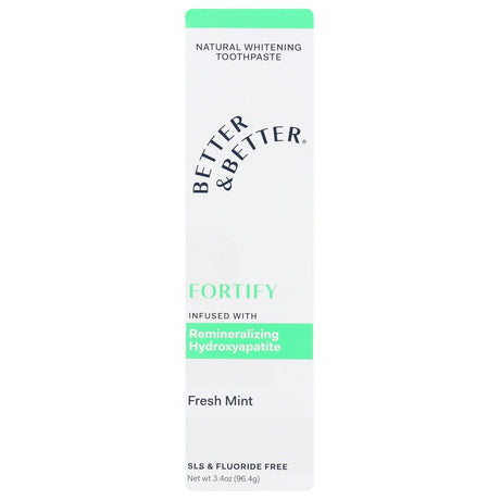 BETTER AND BETTER: Toothpaste Fortify Sngle, 3.4 oz - #tag1# - #tag2#
