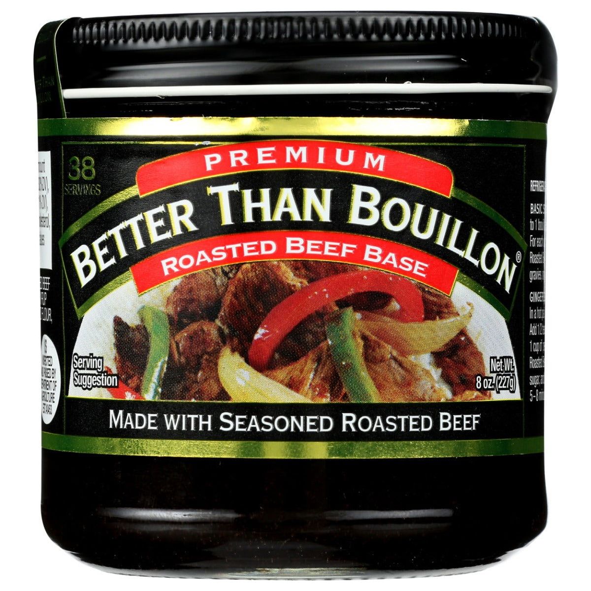 BETTER THAN BOUILLON: Roasted Beef Base, 8 oz - Sunshine Co Op. - #tag1# - #tag2# - #tag3# - #tag4#