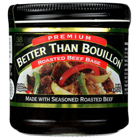 BETTER THAN BOUILLON: Roasted Beef Base, 8 oz - Sunshine Co Op. - #tag1# - #tag2# - #tag3# - #tag4#