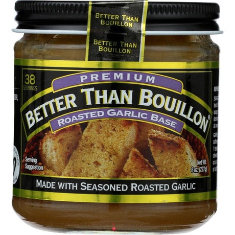 BETTER THAN BOUILLON: Roasted Garlic Base, 8 oz - Sunshine Co Op. - #tag1# - #tag2# - #tag3# - #tag4#