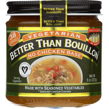 BETTER THAN BOUILLON: Vegetarian No Chicken Base, 8 oz - #tag1# - #tag2#