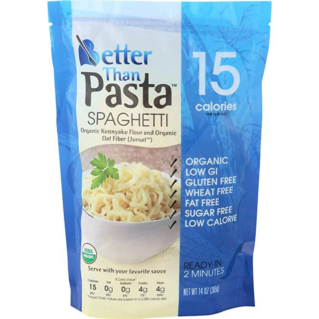 BETTER THAN PASTA: Konnyaku Pasta Org, 14 oz - #tag1# - #tag2#
