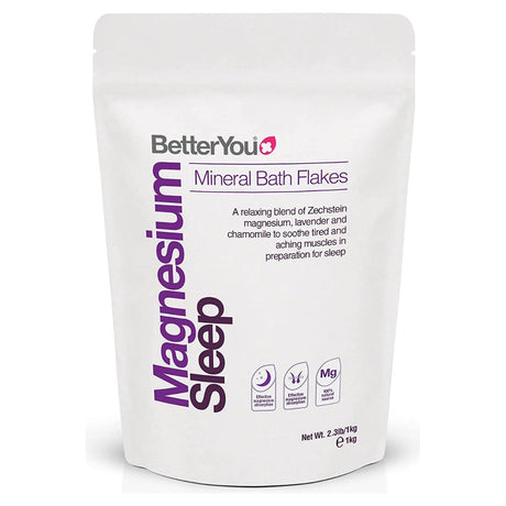 BETTER YOU: Magnesium Sleep Flakes, 35.27 oz - #tag1# - #tag2#
