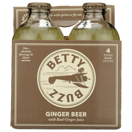 BETTY BUZZ: Ginger Beer Cocktail Mixer 4 Pack, 36 fo - #tag1# - #tag2#