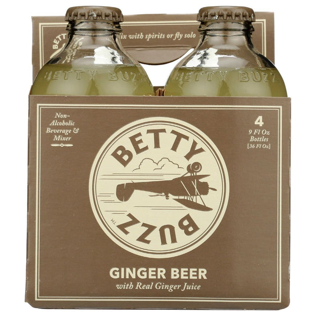 BETTY BUZZ: Ginger Beer Cocktail Mixer 4 Pack, 36 fo - #tag1# - #tag2#