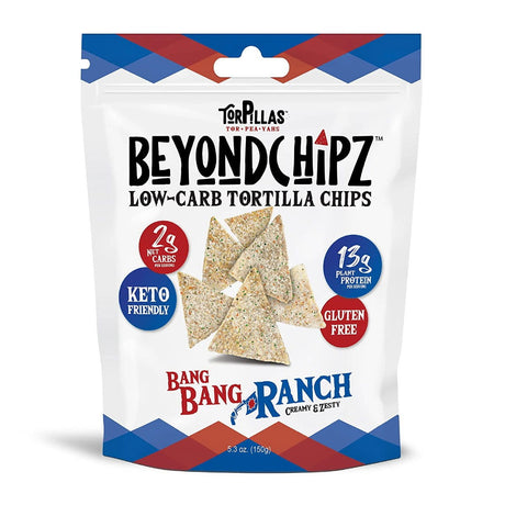 BEYONDCHIPZ: Bang Bang Ranch Chips, 5.3 oz - #tag1# - #tag2#