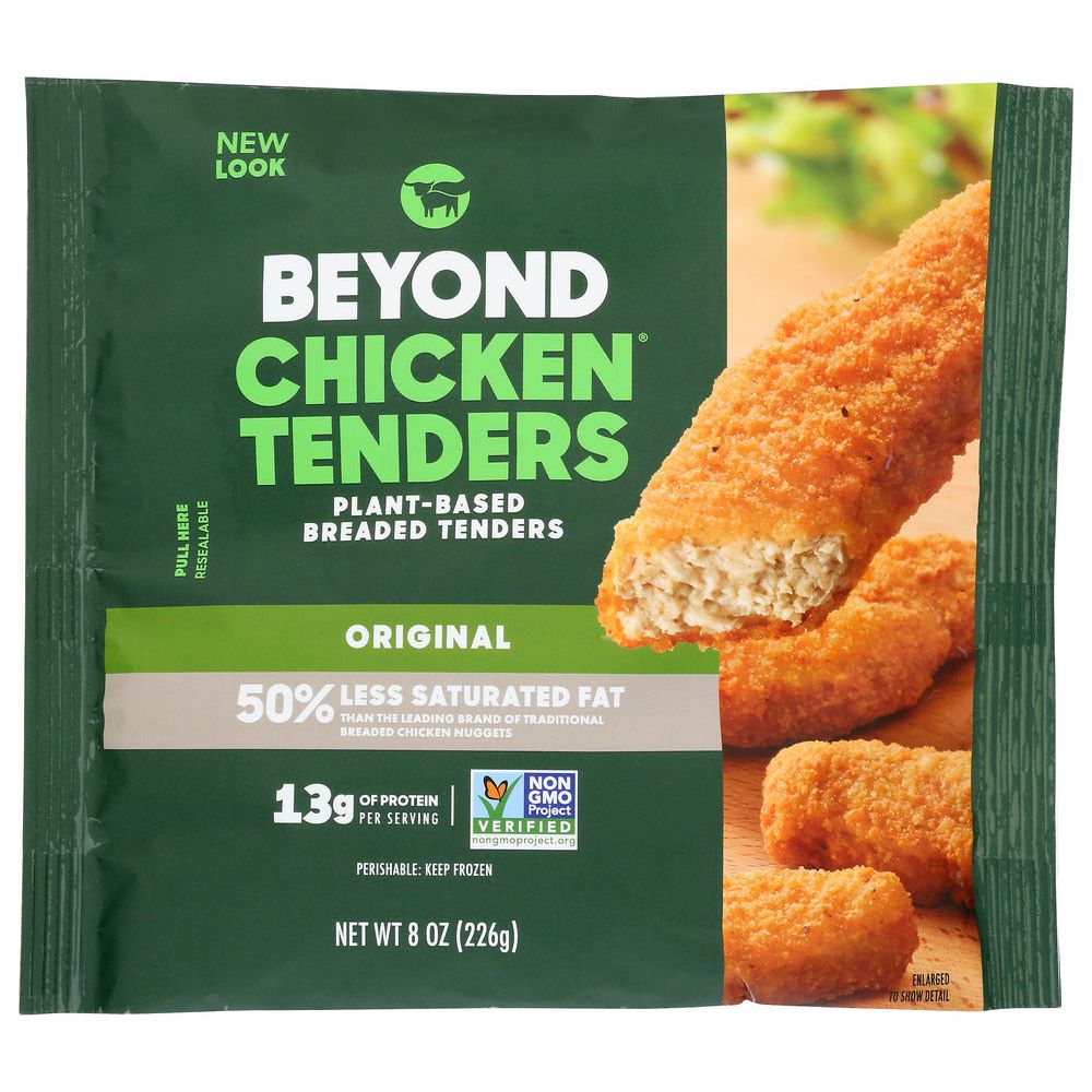 BEYOND MEAT: Beyond Chicken Plant Based Breaded Tenders, 8 oz - #tag1# - #tag2#