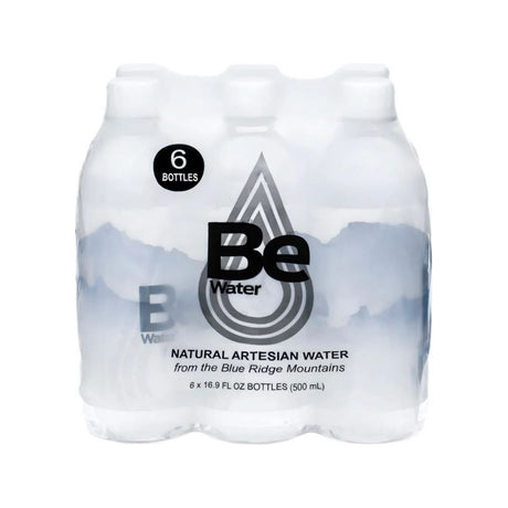 BE WATER: Artesian Spring Water 6pk, 101.4 fo - #tag1# - #tag2#