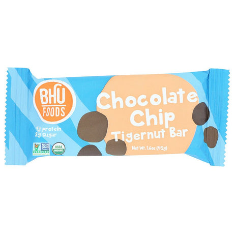 BHU FOODS: Chocolate Chip Tigernut Bar, 1.6 oz - #tag1# - #tag2#