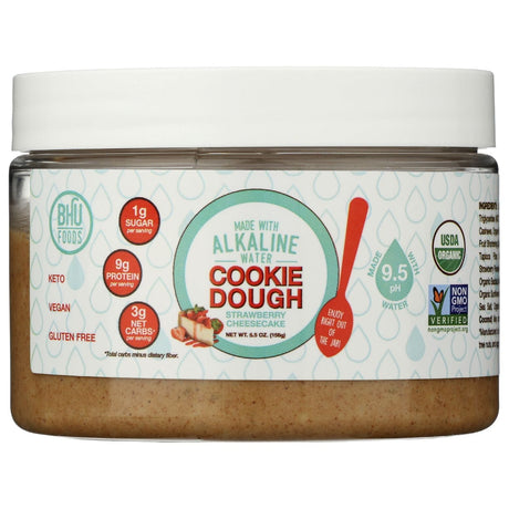 BHU FOODS: Ckie Dgh Jar Straw Chscke, 5.5 oz - #tag1# - #tag2#