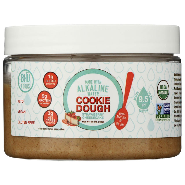 BHU FOODS: Ckie Dgh Jar Straw Chscke, 5.5 oz - #tag1# - #tag2#