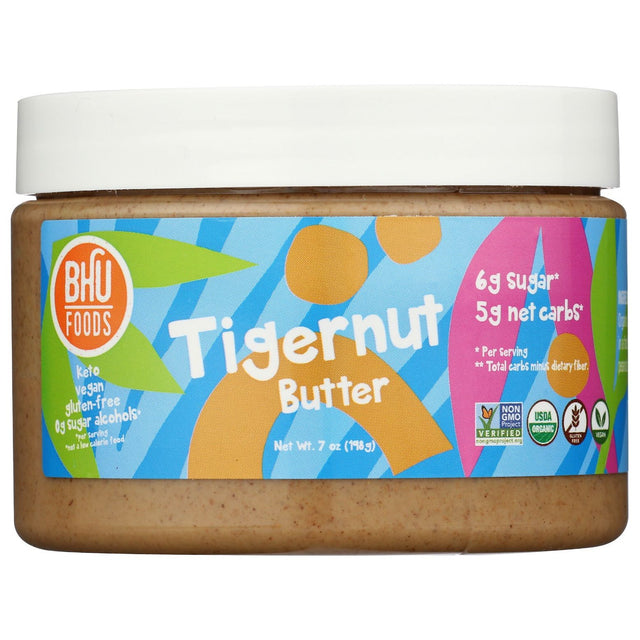 BHU FOODS: Tigernut Butter Plain, 7 oz - #tag1# - #tag2#