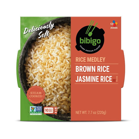 BIBIGO: Rice Brown And Jasmine, 7.7 OZ - #tag1# - #tag2#