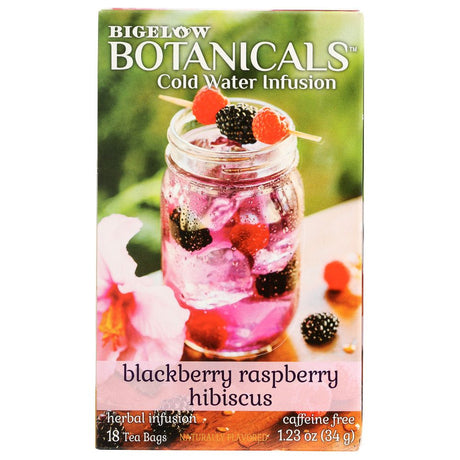 BIGELOW: Blackberry Raspberry Hibiscus Tea, 1.23 oz - #tag1# - #tag2#