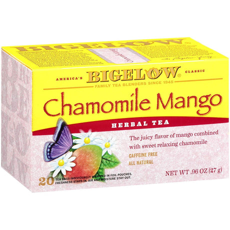 BIGELOW: Chamomile Mango Tea, 0.96 oz - #tag1# - #tag2#