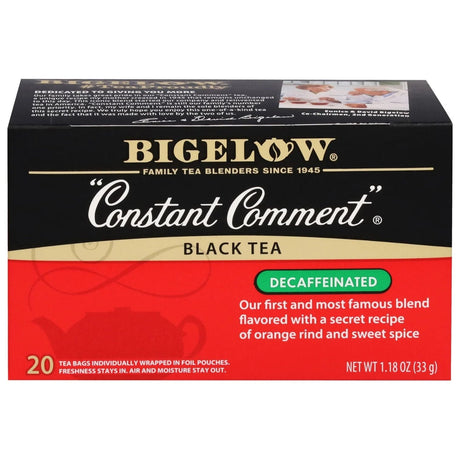 BIGELOW: Constant Comment Decaf Black Tea, 1.18 oz - #tag1# - #tag2#