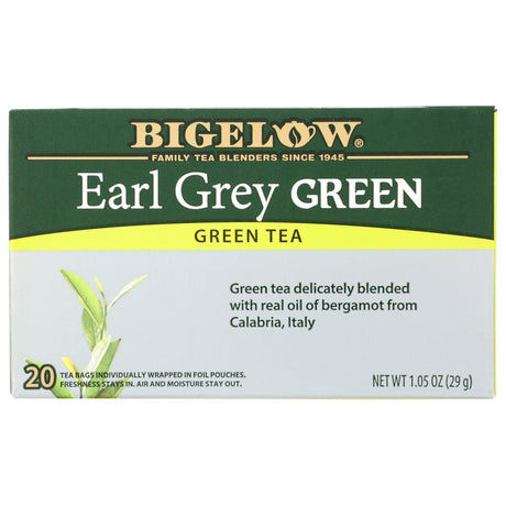 BIGELOW: Earl Grey Green Tea 20Bg, 1.05 oz - #tag1# - #tag2#