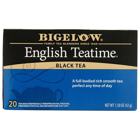 BIGELOW: English Teatime Black Tea 20 Bags, 1.5 oz - #tag1# - #tag2#