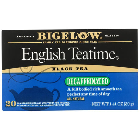 BIGELOW: English Teatime Decaf, 1.41 oz - #tag1# - #tag2#