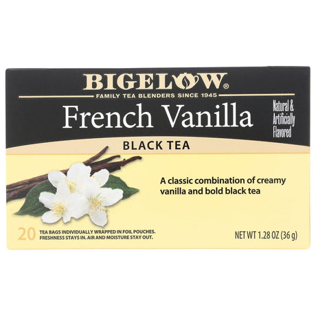 BIGELOW: French Vanilla Black Tea 20Bg, 1.28 oz - #tag1# - #tag2#