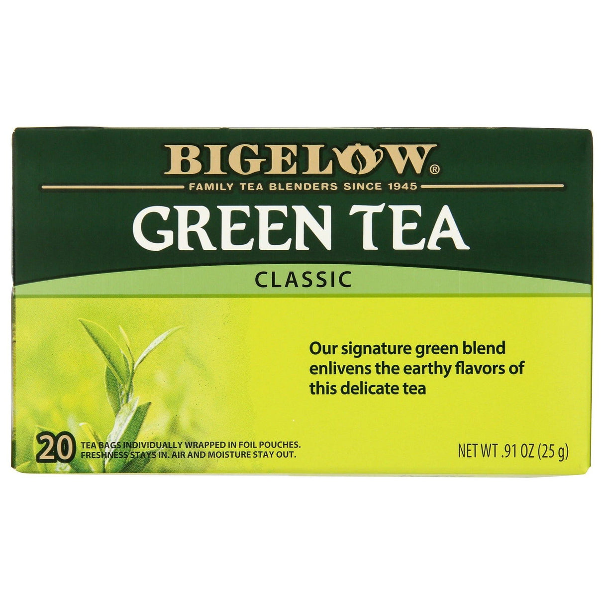 BIGELOW: Green Tea Classic, 20 bg - #tag1# - #tag2#