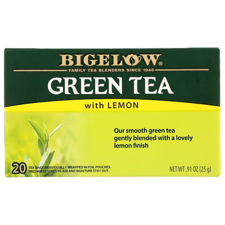 BIGELOW: Green Tea with Lemon 20Bg, 0.91 oz - #tag1# - #tag2#