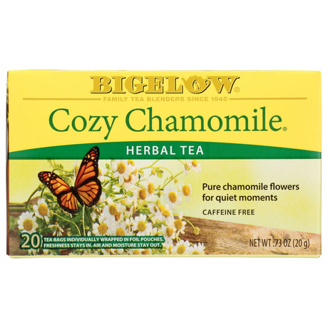 BIGELOW: Herbal Tea Caffeine Free Cozy Chamomile, 20 tea bags - #tag1# - #tag2#