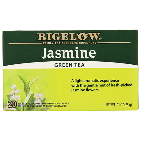 BIGELOW: Jasmine Green Tea 20 Tea Bags, 0.91 oz - #tag1# - #tag2#