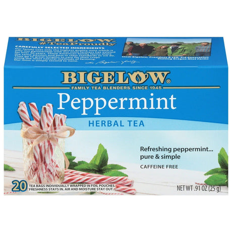BIGELOW: Peppermint Herbal Tea 20Bg, 0.91 oz - #tag1# - #tag2#