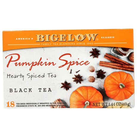 BIGELOW: Pumpkin Spice Black Tea, 1.44 oz - #tag1# - #tag2#