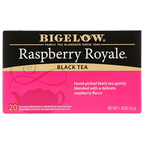 BIGELOW: Raspberry Royale Black Tea 20 Tea Bags, 1.18 oz - #tag1# - #tag2#