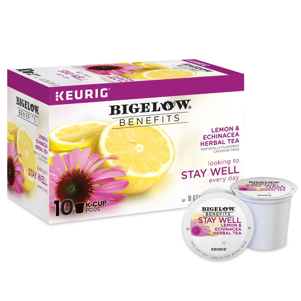 BIGELOW: Stay Well Lemon Echinacea Tea Kcup, 10 ea - #tag1# - #tag2#